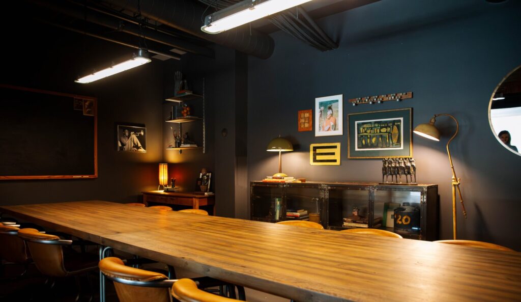 Art Studio Boardroom at Crossroads Kansas City