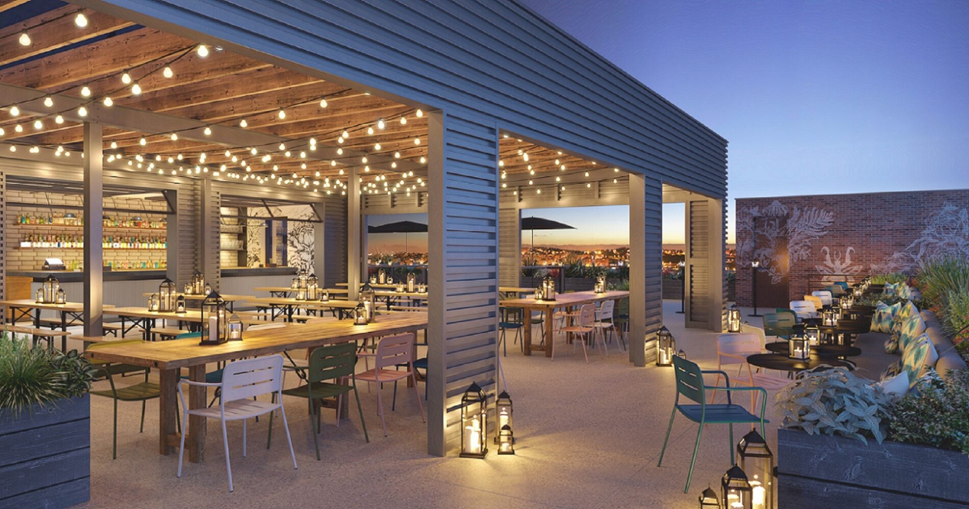 Percheron rooftop